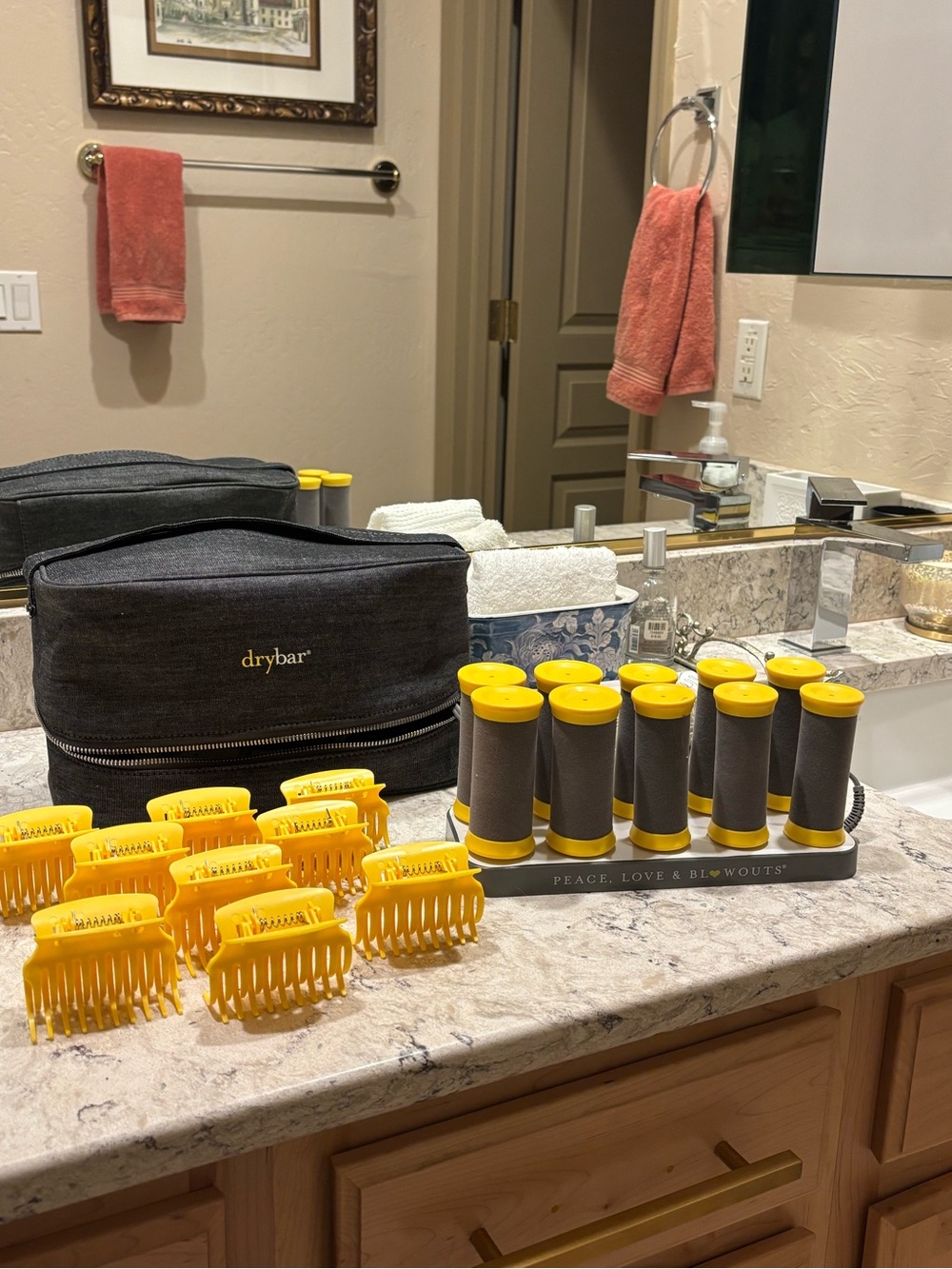 Drybar The Roller Club Curling Hot Rollers Complete 10 pc Set